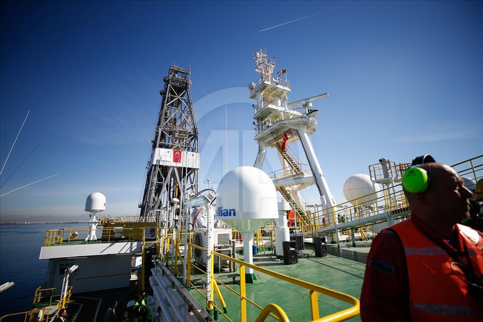 Preparaciones del barco de perforación, Fatih