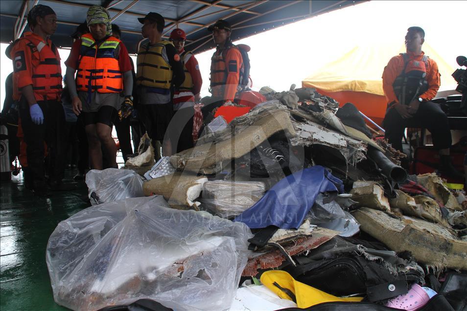 Hari kedua proses evakuasi kecelakaan pesawat Lion Air JT610