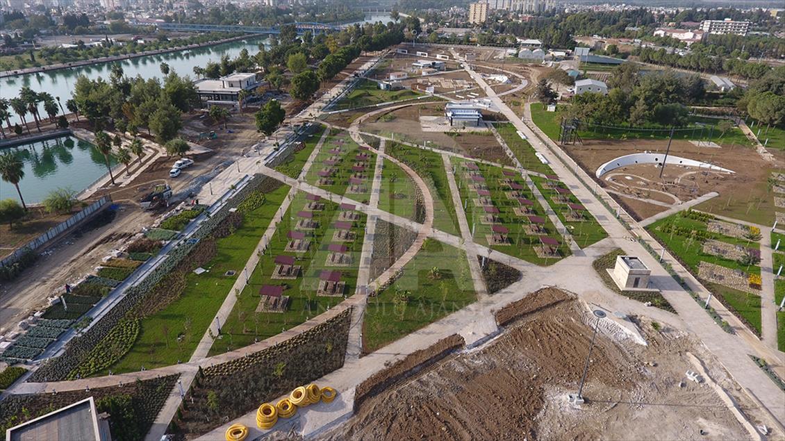 Adana'da Millet Bahçesi'nde sona yaklaşıldı