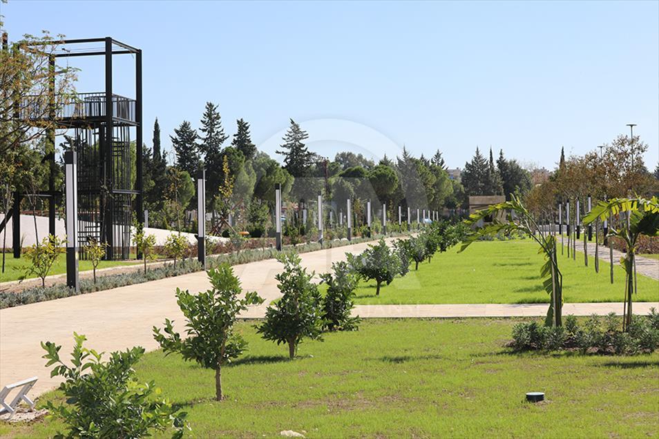 Adana'da Millet Bahçesi'nde sona yaklaşıldı