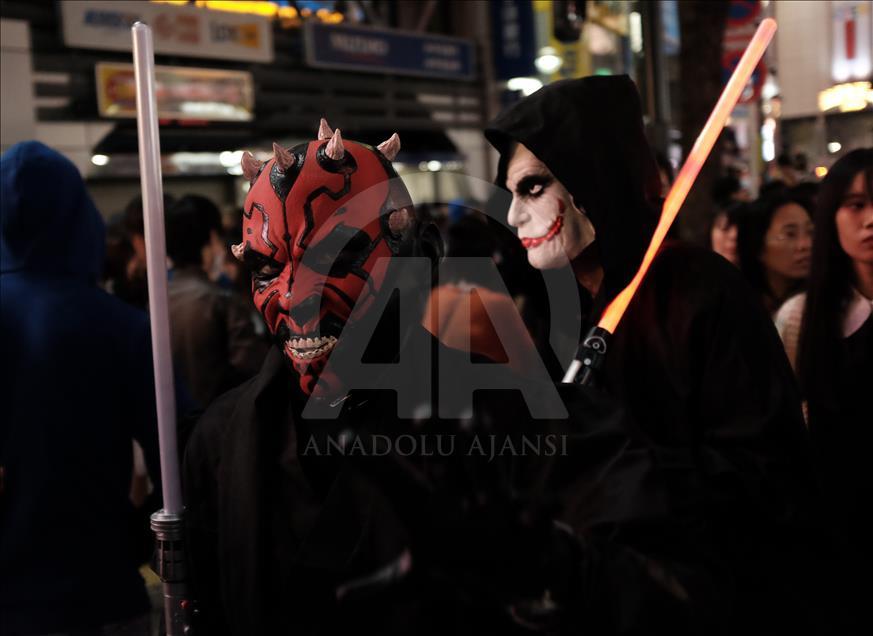 Así se vivió la noche de Halloween en la capital de Japón