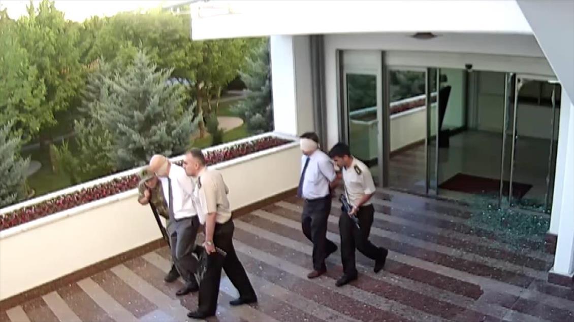 TEM Daire Başkanı Aslan'ın infaza götürüldüğü anların görüntüleri