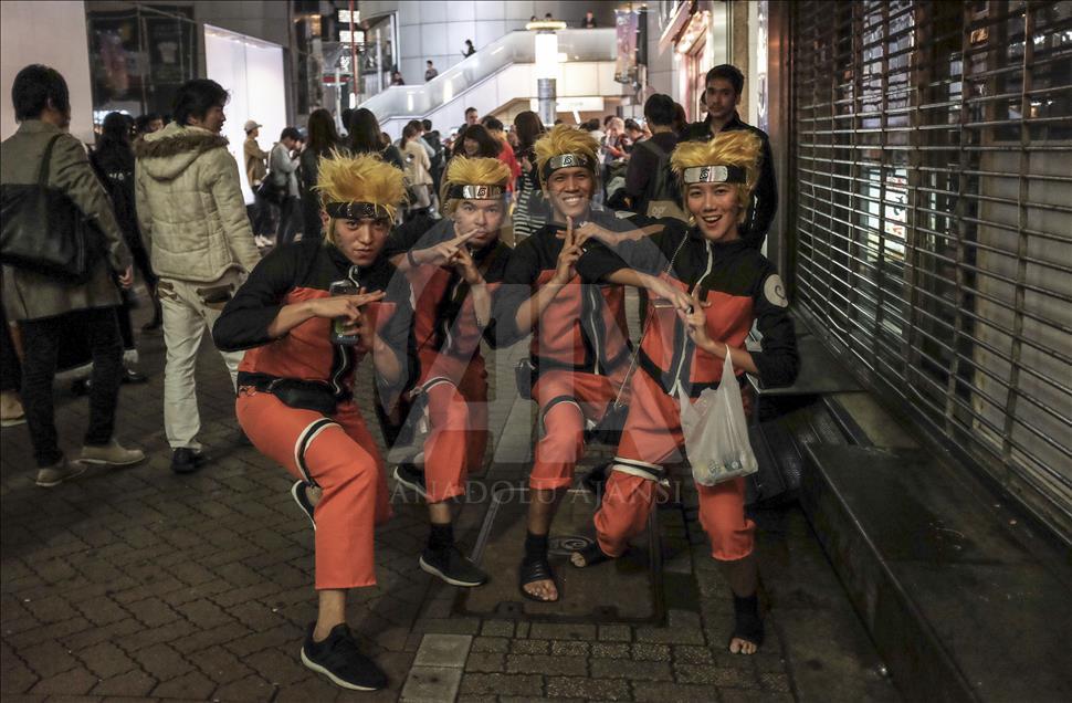 Así se vivió la noche de Halloween en la capital de Japón