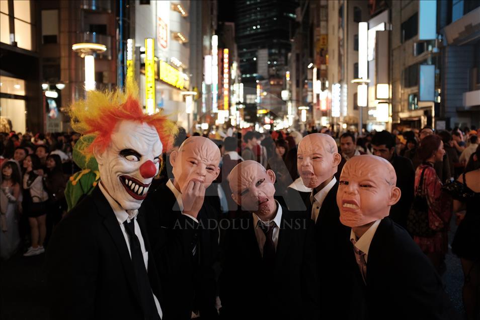 Así se vivió la noche de Halloween en la capital de Japón