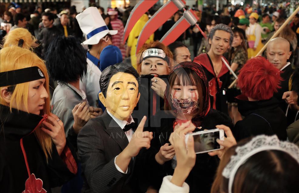 Así se vivió la noche de Halloween en la capital de Japón