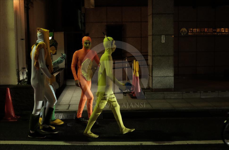 Así se vivió la noche de Halloween en la capital de Japón