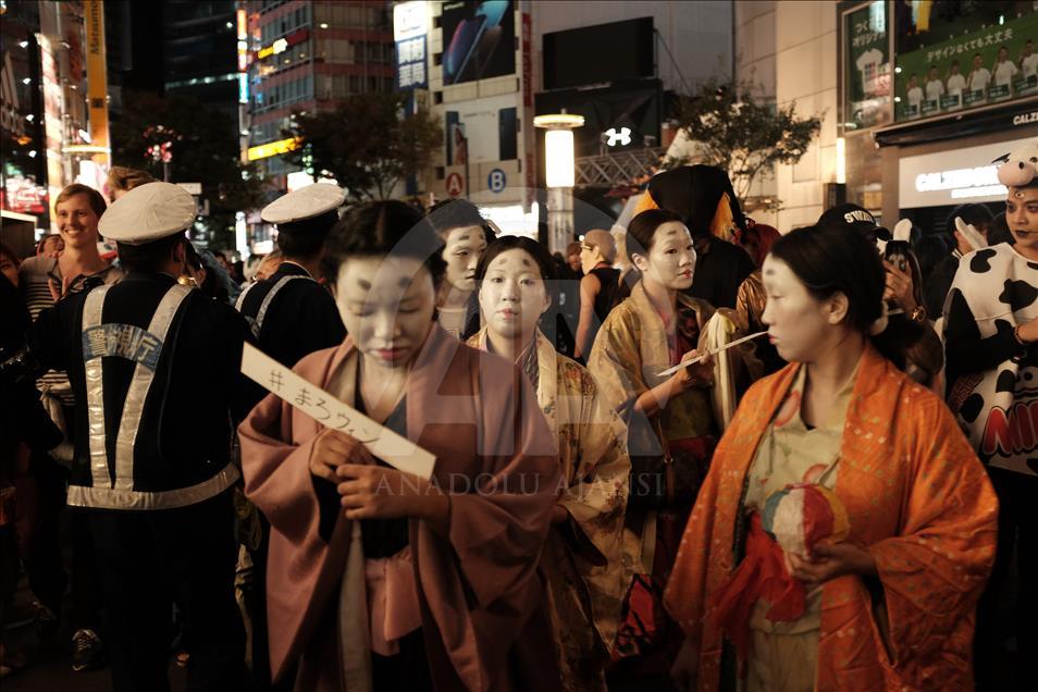 Así se vivió la noche de Halloween en la capital de Japón