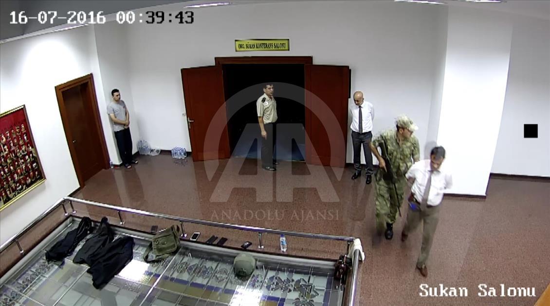 TEM Daire Başkanı Aslan'ın infaza götürüldüğü anların görüntüleri