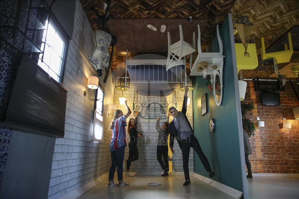 Conozca la "casa al revés" en Estambul