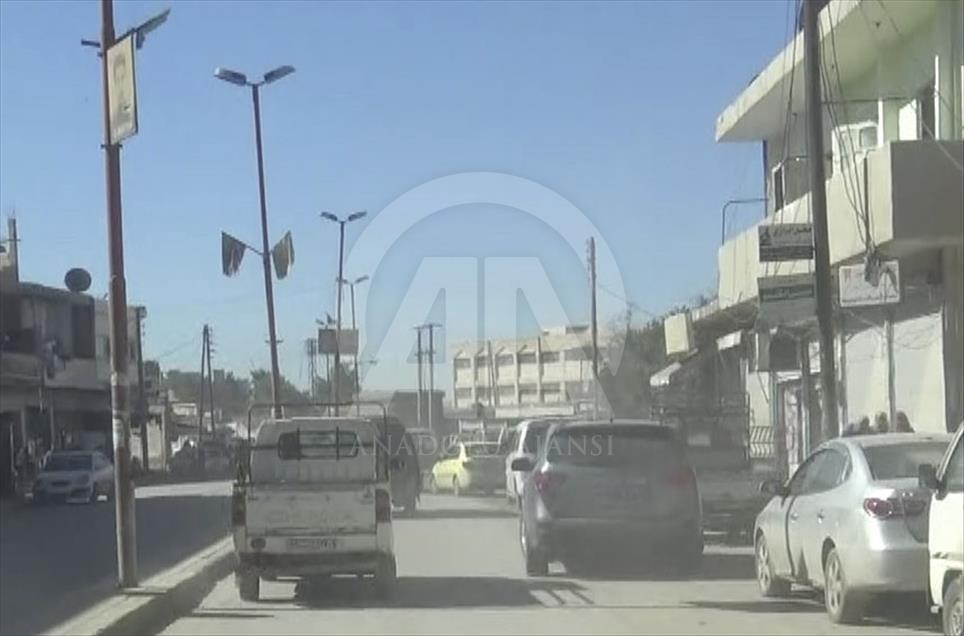 Arap toprağı Tel Abyad'da YPG/PKK zorbalığı