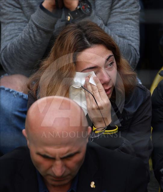 Fenerbahçeli genç taraftar son yolculuğuna uğurlanıyor