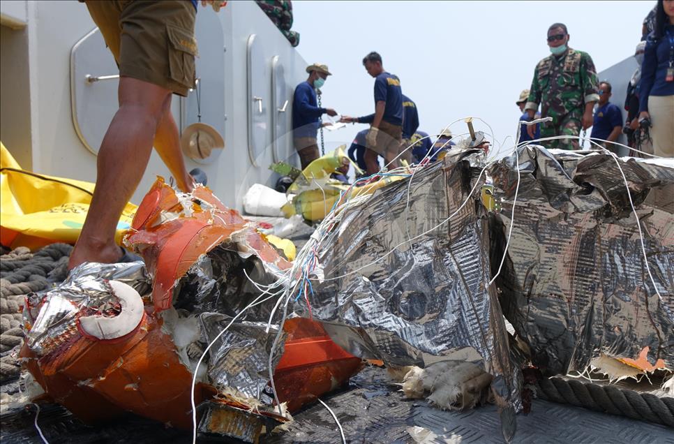 Basarnas found parts of Lion Air fuselage