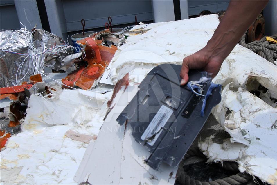 Basarnas found parts of Lion Air fuselage