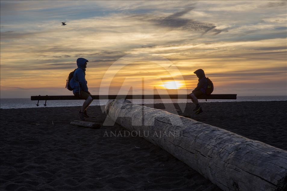 Atardecer en San Francisco