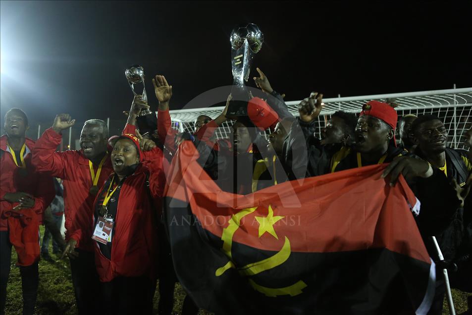 Turkey vs Angola- Amputee Football World Cup final match 