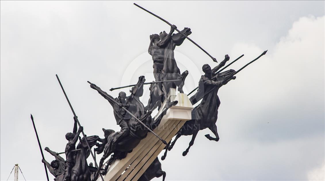 Monumento a los Lanceros en Boyaca, Colombia
