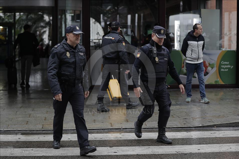 Madrid'de Atocha tren istasyonunun tahliye edilmesi