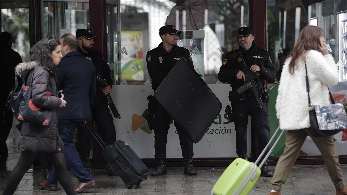 Madrid'de Atocha tren istasyonunun tahliye edilmesi