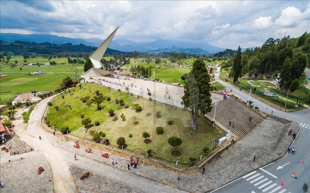 Monumento a los Lanceros en Boyaca, Colombia