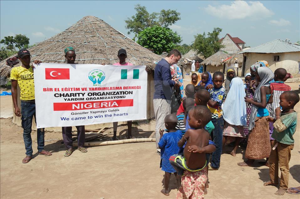 Almanya'daki Türklerden Nijeryalılara yardım eli
