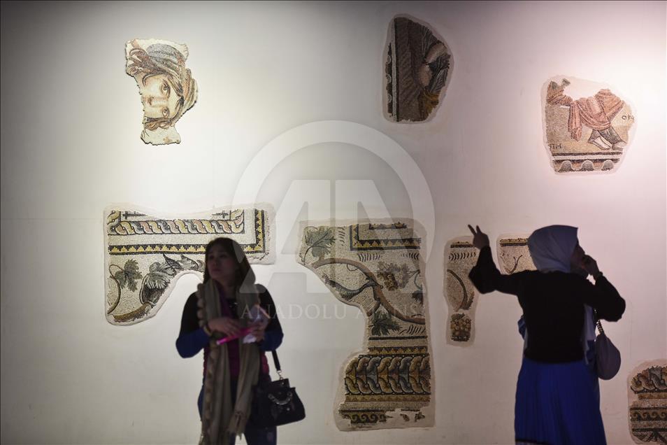 The missing pieces of Gypsy Girl mosaic to return Gaziantep after years