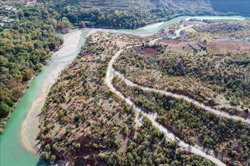Diyarbakır'da sonbahar güzelliği yaşanıyor