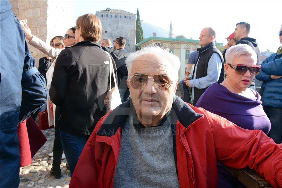 25º aniversario de la destrucción del Puente Viejo en Mostar