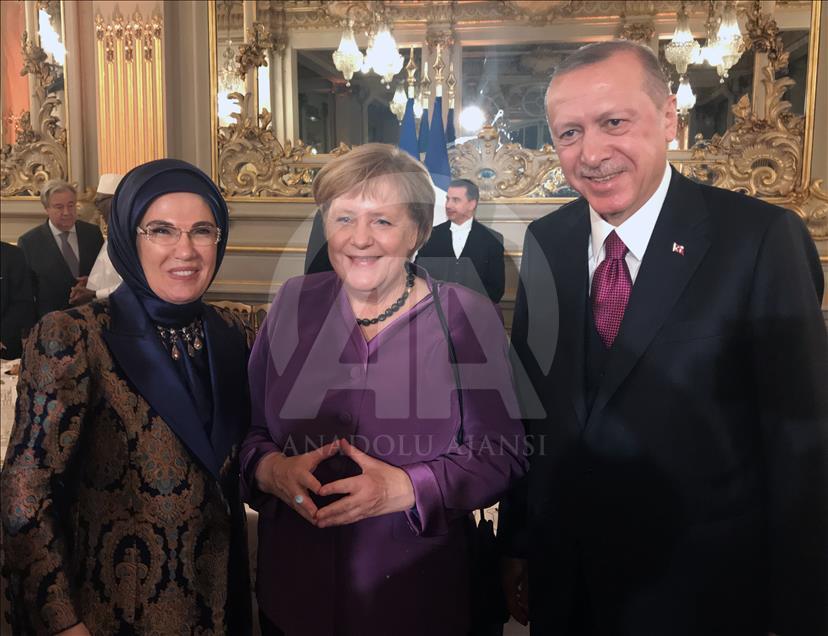 Cumhurbaşkanı Erdoğan Paris'te