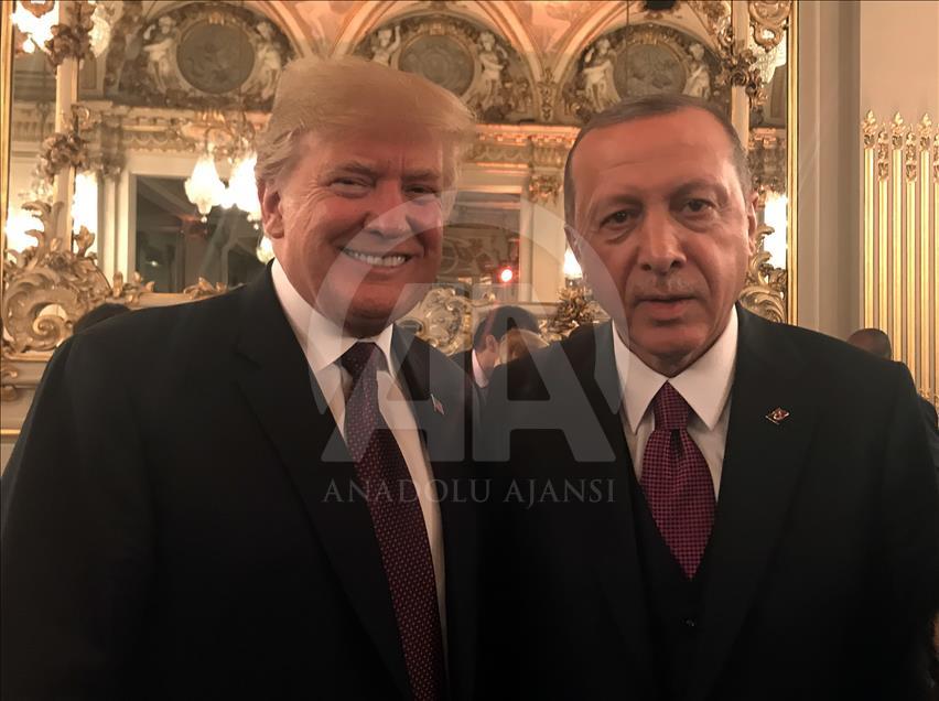 Cumhurbaşkanı Erdoğan, Trump ile görüştü