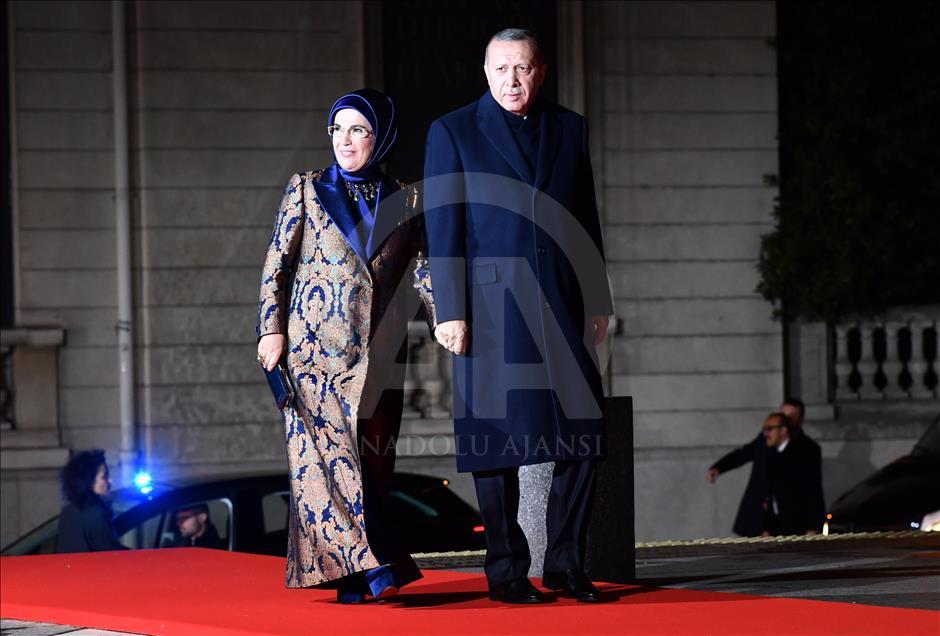 Cumhurbaşkanı Erdoğan Paris'te