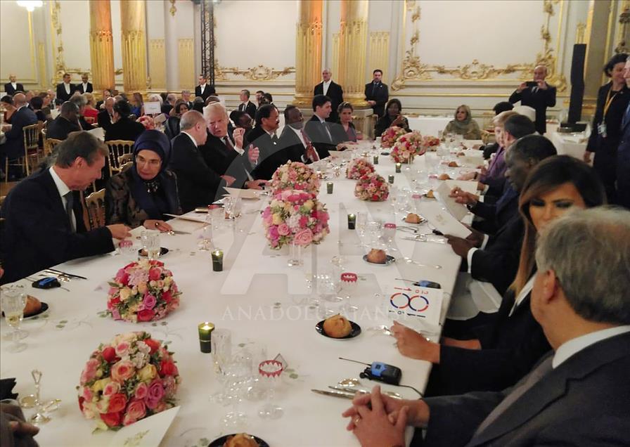 Cumhurbaşkanı Erdoğan Paris'te