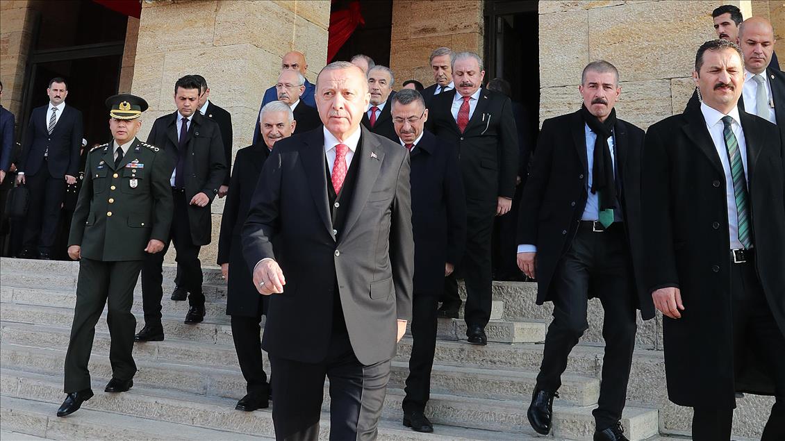 Büyük Önder Atatürk'ü anıyoruz