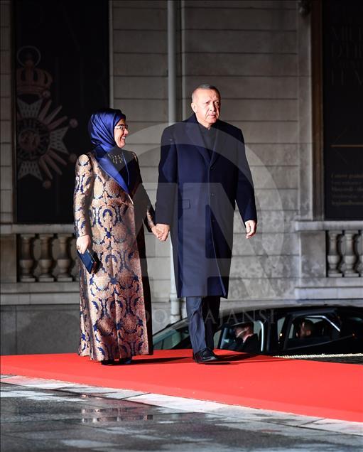 Cumhurbaşkanı Erdoğan Paris'te