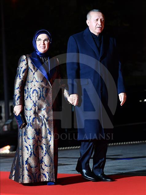 Cumhurbaşkanı Erdoğan Paris'te