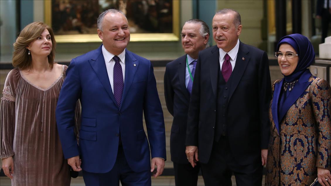 Cumhurbaşkanı Erdoğan Paris'te