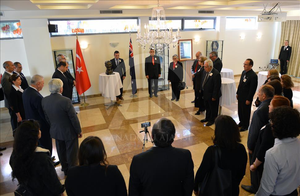 Avustralya'da 10 Kasım Atatürk'ü Anma Günü