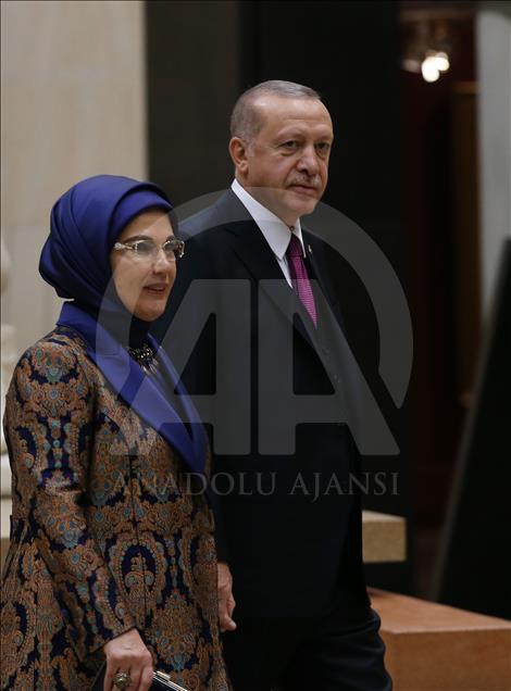 Cumhurbaşkanı Erdoğan Paris'te