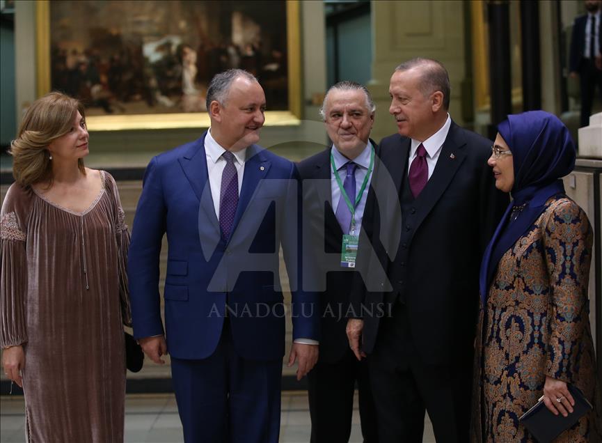 Cumhurbaşkanı Erdoğan Paris'te