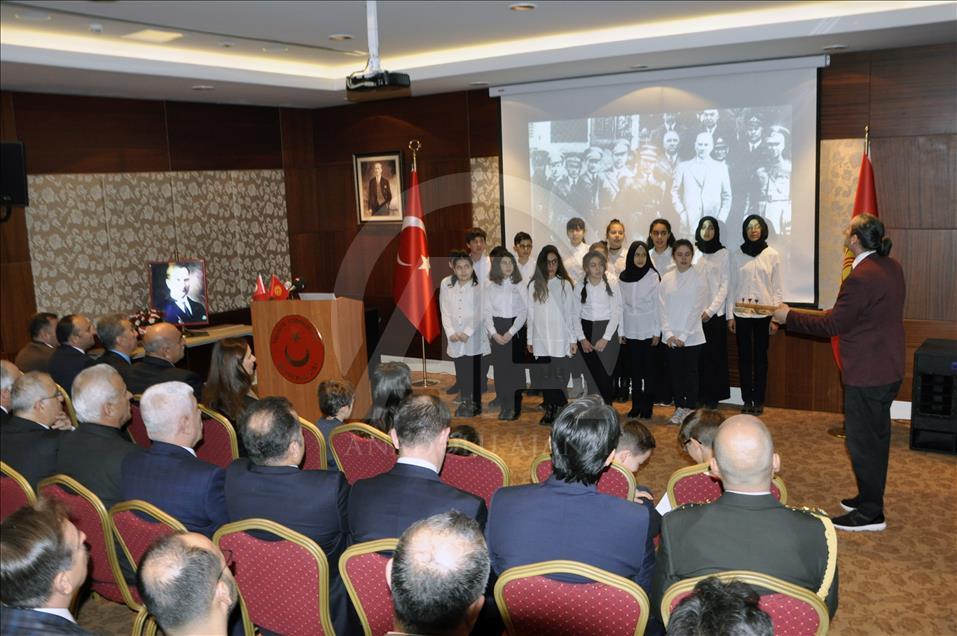 Büyük Önder Atatürk'ü anıyoruz