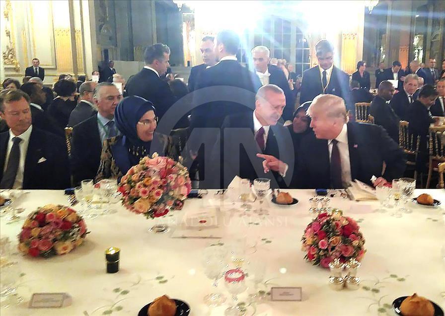 Cumhurbaşkanı Erdoğan Paris'te