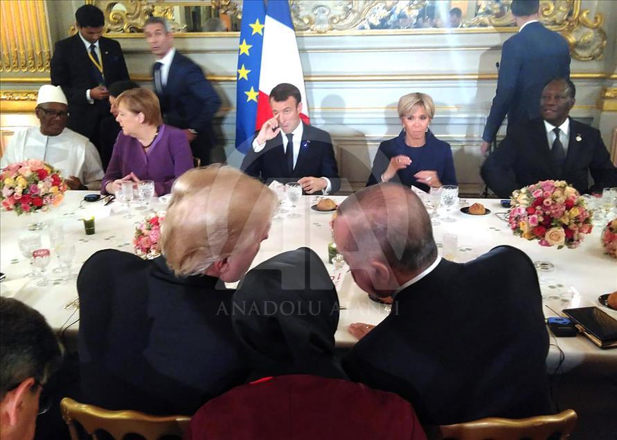 Cumhurbaşkanı Erdoğan Paris'te
