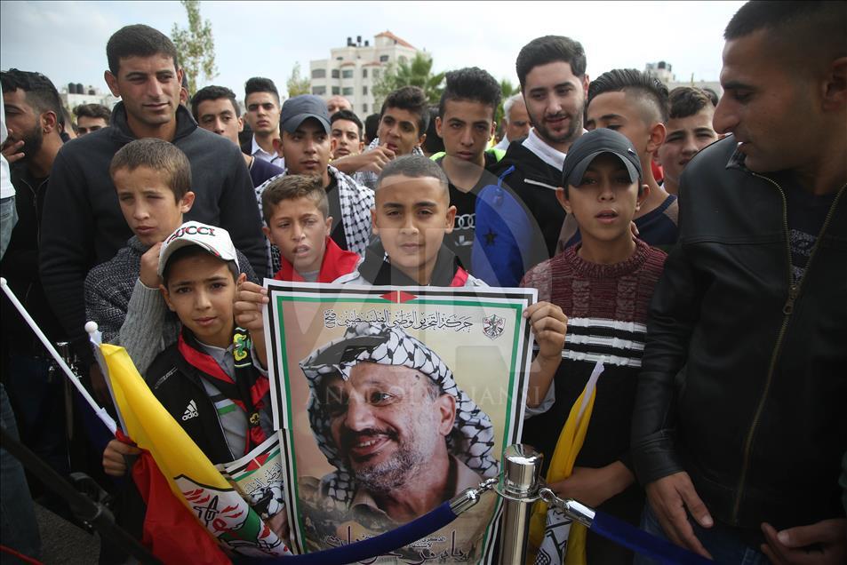 Cisjordania: 14 años de la muerte de Yasser Arafat 