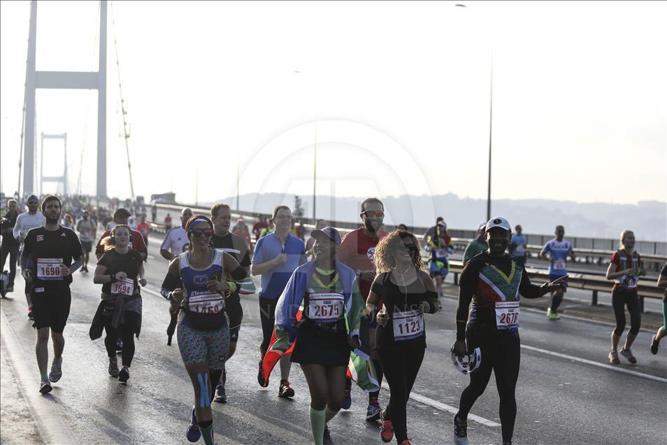 World's only intercontinental marathon starts in Istanbul
