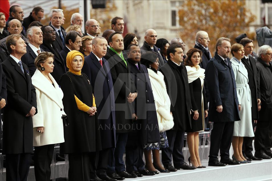 Cumhurbaşkanı Erdoğan Paris'te