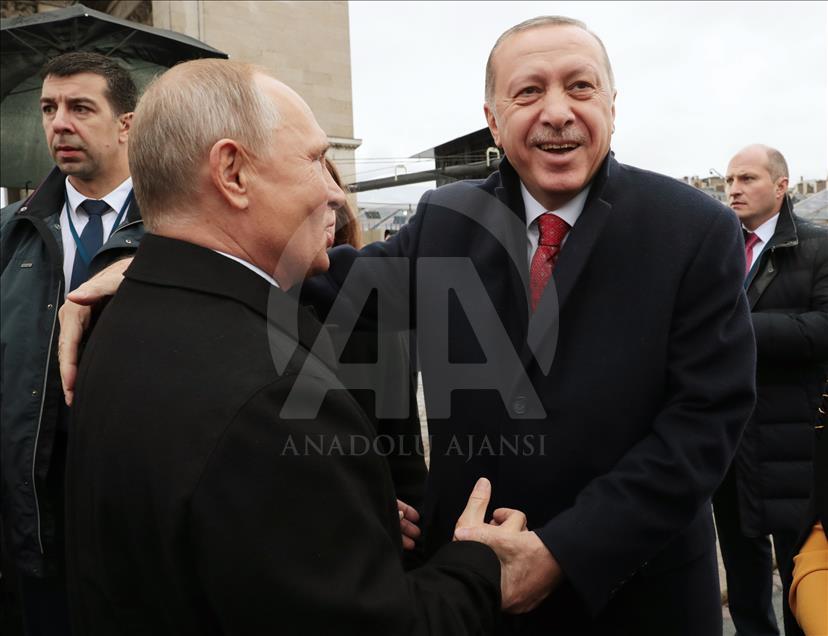 Cumhurbaşkanı Erdoğan Paris'te