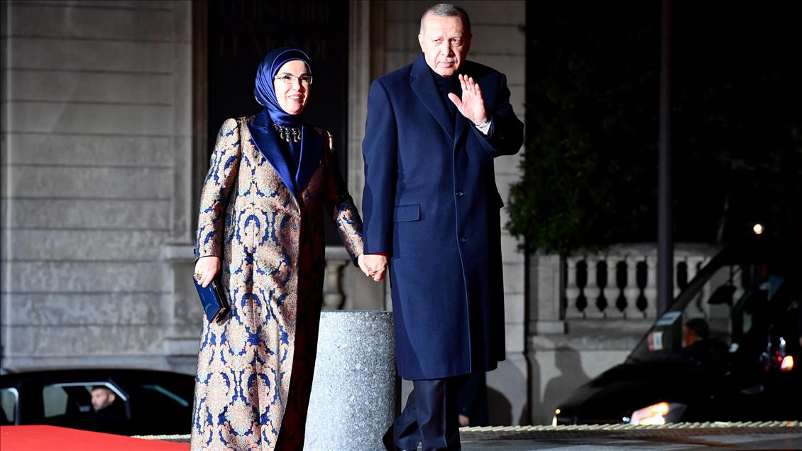 Cumhurbaşkanı Erdoğan Paris'te