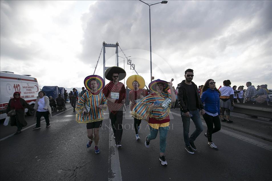 World's only intercontinental marathon starts in Istanbul
