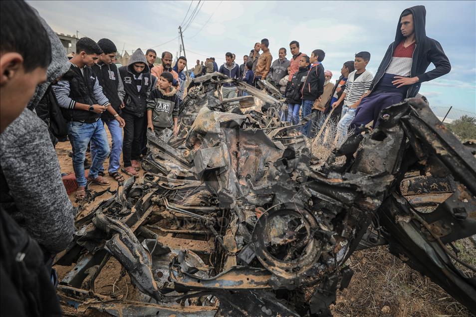 İsrail'in Gazze'ye düzenlediği saldırı

