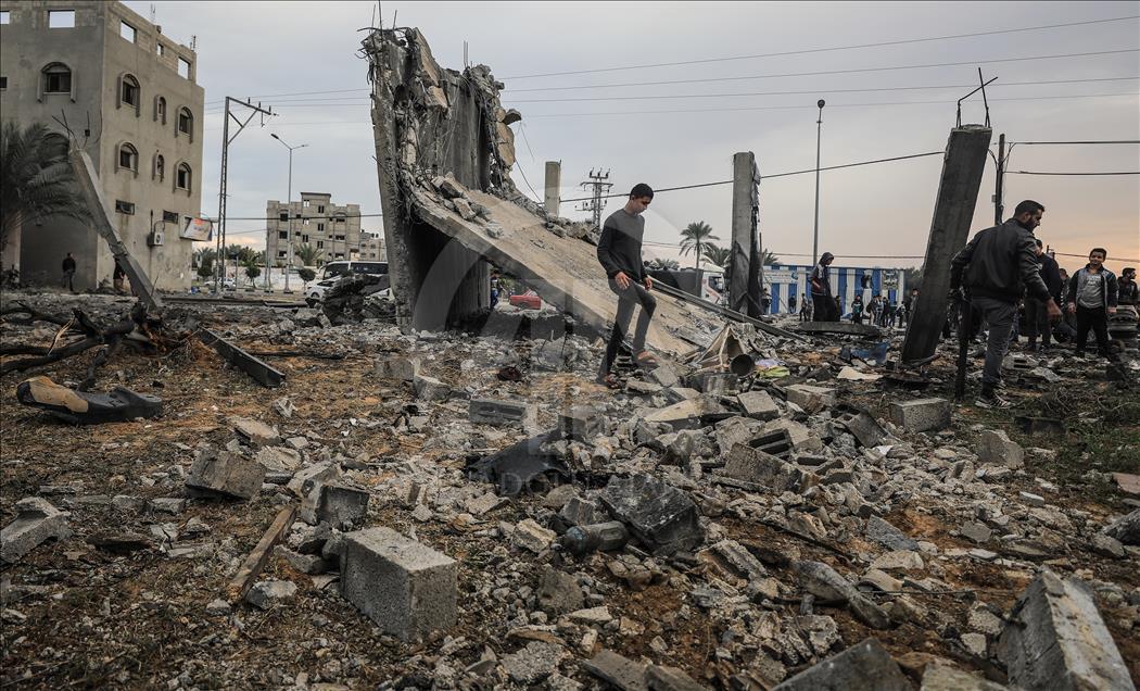 İsrail'in Gazze'ye düzenlediği saldırı