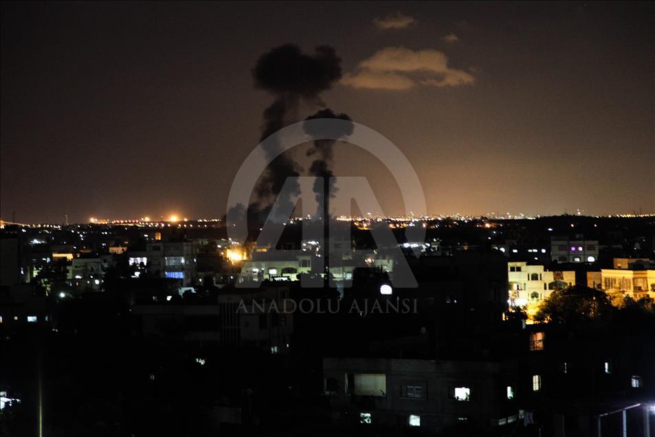 Israeli jets strike positions in Gaza